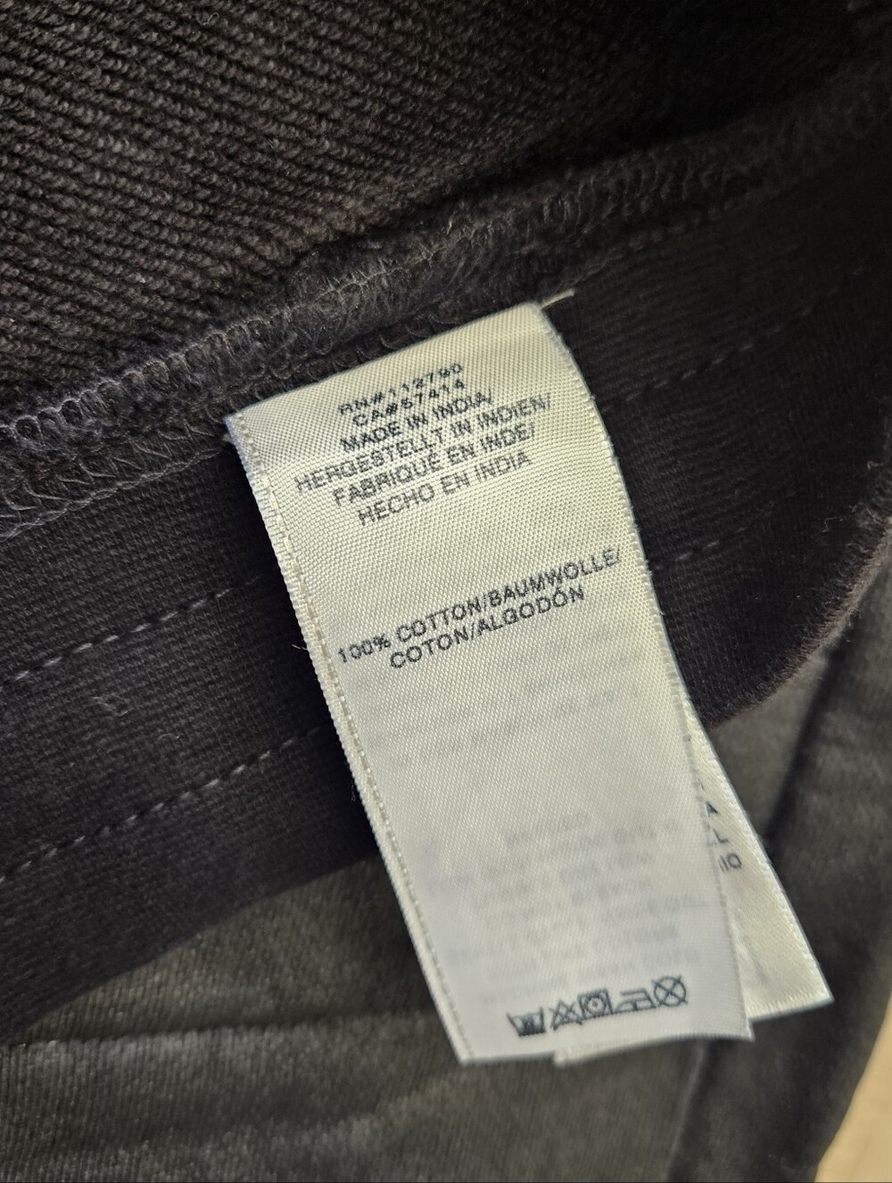 TRUE RELIGION MENS BLACK MOTO JOGGER PANT SIZE MEDIUM - Picture 8 of 11